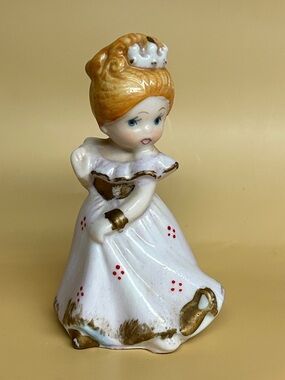 Vintage Ceramic  JSNY Cinderella Bell 1960